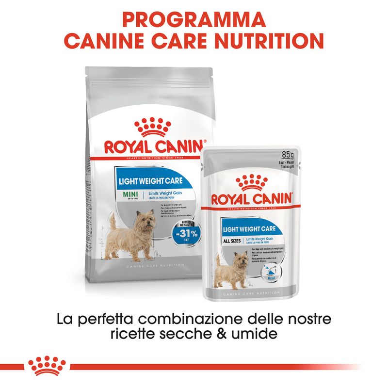 12x85g Royal Canin Light Weight Care - Cibo Umido per Cani 12x85g Royal Canin Light Weight Care - Cibo Umido per Cani